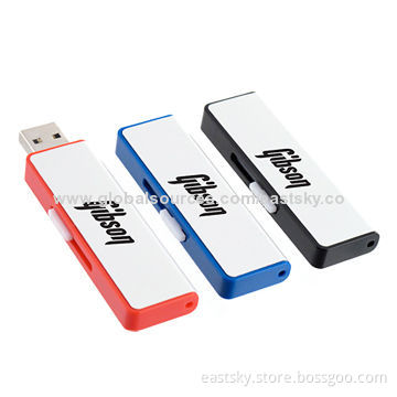 Custom Slide Flash Drive, Attractive for Bright Color, Elegant Appearance and Up to 32GB CapacityNew